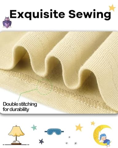 DAUGHTER QUEEN Whale Pajamas for Little Boys Summer Pjs 4T Toddler Kids 4 Piece 100% Cotton Short Sleeve Pj Sets Fish Sleepwear Jammies Shark Clothes Size 4 Years Old XS - Image 4