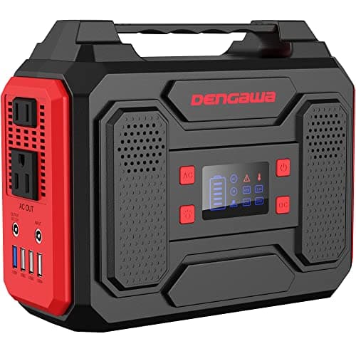DenGaWa Power Bank with AC Outlet 250Wh, Solar Generator Power Bank, 300W Portable Power Station,110V Small Portable Generator for Home Use Camping Emergency Hunting Outdoor - Image 1