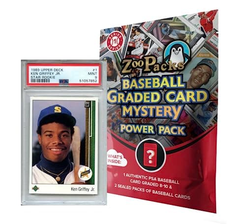 Zoo Packs MLB Baseball PSA Graded Card Mystery Power Pack - Amazon Exclusive - Image 1