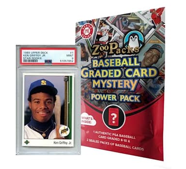 Zoo Packs MLB Baseball PSA Graded Card Mystery Power Pack - Amazon Exclusive - Image 1