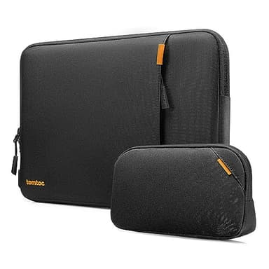 tomtoc 360 Protective Laptop Sleeve Set for 14-inch MacBook Pro M5/M4/M3/M2/M1 Pro/Max A3434 A3112 A3401 A3185 A2992 A2918 2025-2021, Water-Resistant MacBook Case Bag with Organized Accessory Pouch - Image 1
