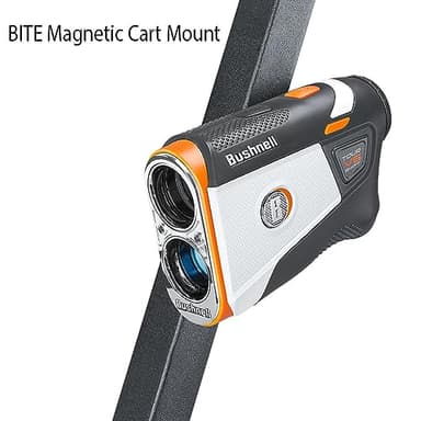 Bushnell Golf Tour V6 Shift Laser Rangefinder with Slope Switch, Visual Jolt Flag Locking, Magnetic Mount, 1300 Yard Range 6X Magnification - Image 7
