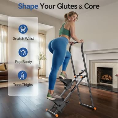 Niceday Steppers for Exercise at Home, Stair Stepper/Climber with Handlebar, Stair Master with 300LBS Loading Capacity - Image 2