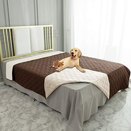 Ameritex Waterproof Dog Bed Cover Pet Blanket for Furniture Bed Couch Sofa Reversible - Image 1