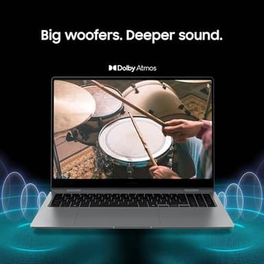 Samsung 16” Galaxy Book5 Pro 360 Copilot+ PC, AI Computer, Intel Core 7 Ultra Processor, 3K AMOLED (2880x1800) Touchscreen, S Pen,120Hz, Dolby Atmos, Student Laptop, Lightweight, All-Day Battery Life - Image 8