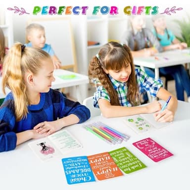 24 Pcs Mini Inspirational Notebooks Bulk with 24 Pcs Colorful Pens, Small Pocket Journal Notepads Set, Motivational Bulk Gifts for Women Men Teacher Student Kids, Fun Mother's Day Gift B,3.5"x5.5" - Image 6