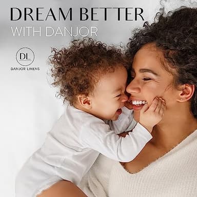 Danjor Linens Bed Sheet Set Queen Size for Hot Sleepers, Hotel Premium Sheets with 4 Pillowcases, Lightweight Brushed Microfiber Deep Pockets, Breathable Cooling 6 Piece Bedding Sets, Navy - Image 9