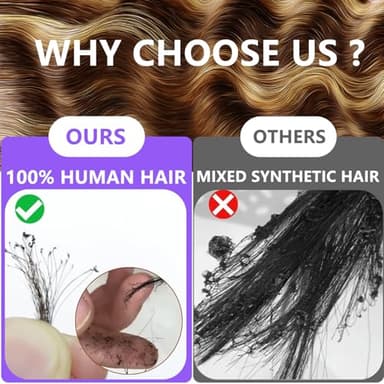 Honey Blonde Ombre Lace Front Wig Human Hair Highlight Body Wave 13X6 Lace Front Wigs Human Hair Pre Plucked HD Frontal 180 Density Glueless 4/27 Highlighted Human Hair Wig 26 Inch - Image 8