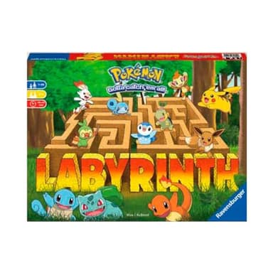 Ravensburger Labyrinth Pokémon Board Game – A Strategic Maze Adventure for Family Nights & Pokémon Parties – Includes Pikachu, Bulbasaur, and More – Great Birthday Gift for Kids Ages 7 and Up - Image 4