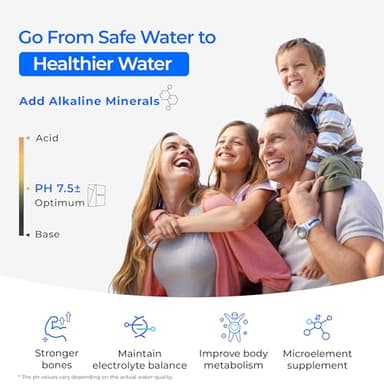 Waterdrop X12-Alkaline Mineral pH+ Reverse Osmosis System, NSF/ANSI 42&58&372 Certified, 1200 GPD RO Water Filter, 11-Stage Filtration Tankless RO System, 3:1 Pure to Drain, UnderSink, BPA Free - Image 7