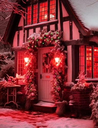 Red Light Bulb, Red Christmas Light Bulb A19 9W (60W Equivalent), 120V E26 Base A19 LED Colored Bulb, Color LED Bulbs, 4 Pack for Party, Porch, Holiday Lighting - Image 9