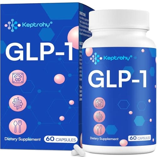 Keptrohy GLP-1 Supplement | GLP1 Supplement for Women and Men, 16-in-1 for GLP-1 Naturally | Daily GLP 1, 60 Capsules