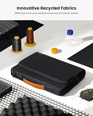 tomtoc 360 Protective Laptop Carrying Case compatible with 14-inch MacBook Pro M4/M3/M2/M1 Pro/Max 2024-2021, 12.9-13 Inch iPad Pro/Air, Water-Resistant MacBook Accessory Bag Sleeve - Image 4