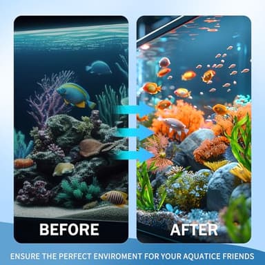 Wutest 9-Way Aquarium Test Strips - 150 Aquarium Water Test Kit Fish Tank Test Kit Quick & Accurate Testing Iron Copper Nitrate Nitrite Chlorine Total Hardness Total Alkalinity Carbonate pH - Image 3