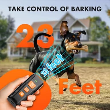 YUYQA Dog Bark Deterrent Device, 3X Ultrasonic Anti Barking, 6 Training Modes 23 FT Range Barks No More Indoors Outdoors Behavior Correct Safe & Humane Rechargeable Compact Bark Control for Dogs - Image 3