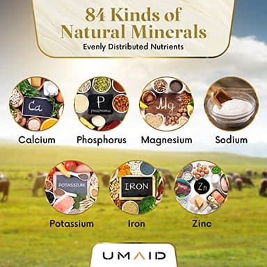 UMAID Himalayan Salt Lick 6 lbs On Rope for Horse, Deer, Goat, and Livestock Animals - Himalayan Salt Block 2 Pack - Image 6