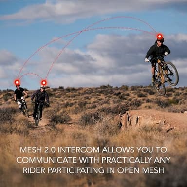 Sena M1 EVO Smart Mountain Bike Bluetooth Helmet Integrated Mesh Intercom System (Matte White, Medium) - Image 5