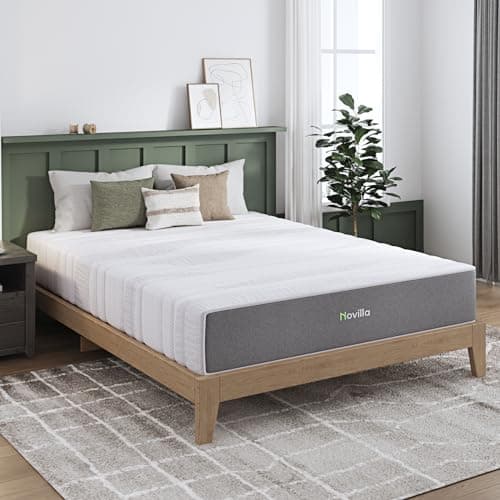 Novilla 12 Inch King Size Mattress King Mamory Foam Mattress in a Box Medium Firm with Cooling Gel Foam for Cool Sleep & Ultimate Support - Image 1