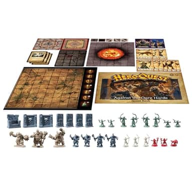 Avalon Hill Heroquest Against The Ogre Horde Quest Pack | Roleplaying Game | Ages 14+ | 2 to 5 Players | Requires HeroQuest Game System to Play, Multicolor, Pack 1 - Image 13