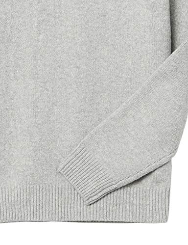 Amazon Essentials Men's Long-Sleeve Soft Touch Quarter-Zip Sweater, Light Grey, X-Large - Image 7