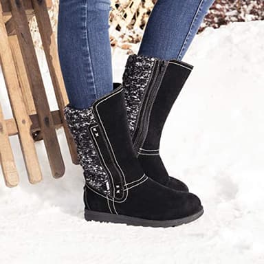 MUK LUKS ® Women's Stacy Boots - Ebony - Image 8