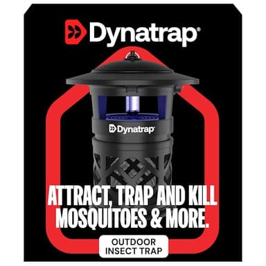 Dynatrap DT2030SR Fly Traps Outdoor - Mosquito & Flying Insect Killer for 1 Acre – Kills Mosquitoes, Flies, Gnats, Wasps - Bug Zapper Alternative - Black - Image 2