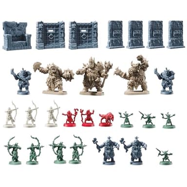 Avalon Hill Heroquest Against The Ogre Horde Quest Pack | Roleplaying Game | Ages 14+ | 2 to 5 Players | Requires HeroQuest Game System to Play, Multicolor, Pack 1 - Image 11