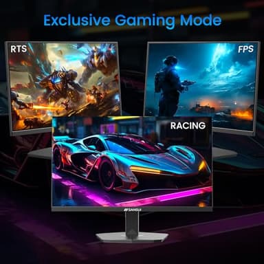 SANSUI 24 Inch Gaming Monitor 180Hz, DP 1.4 & HDMI 2.0 Ports High Refresh Rate Computer Monitor, Racing FPS RTS Modes, 1ms Response Time 110% sRGB (ES-G24F4, HDMI Cable Included) - Image 8