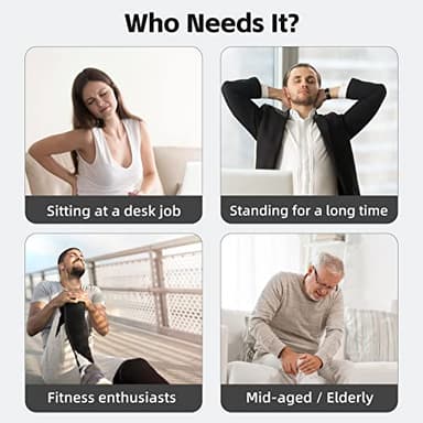 SHINE WELL Leg Compression Massager, Air Compression Massager for Circulation and Pain Relief, 3 Modes 3 Intensities 2 Extenders and Adjustable Wraps, Gift for Family or Friend - Image 7