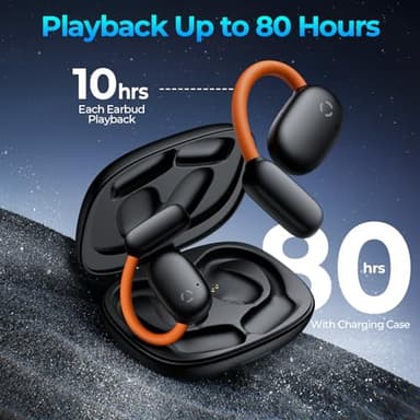 AI Language Translator Earbuds, 164 Languages, Audifonos Traductores Inglés Español for Business Meeting, Glowing Earhook Bluetooth Translating - Image 6