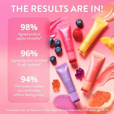 LANEIGE Lip Glowy Balm, Peach: Sheer Tinted Lip Moisturizer with Shea Butter, for Hydrating Shine & Soft Lips - Image 5
