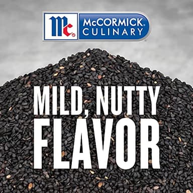 McCormick Culinary Whole Black Sesame Seed, 5.5 lb - One 5.5 Pound Container of Bulk Black Sesame Seeds for Cooking, Perfect for Asian-Inspired Dishes - Image 6