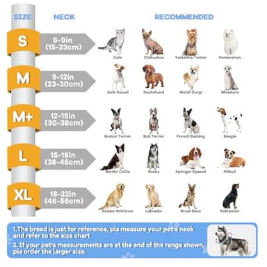 NoarWin 2-in-1 Inflatable Dog Cone Collar with Detachable Anti-Licking Shield, Soft Adjustable Elizabethan Collar for Dogs After Surgery (L, Blue) - Image 2