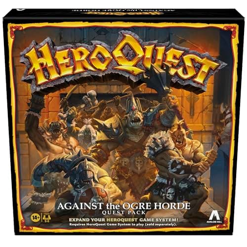 Avalon Hill Heroquest Against The Ogre Horde Quest Pack | Roleplaying Game | Ages 14+ | 2 to 5 Players | Requires HeroQuest Game System to Play, Multicolor, Pack 1 - Image 1