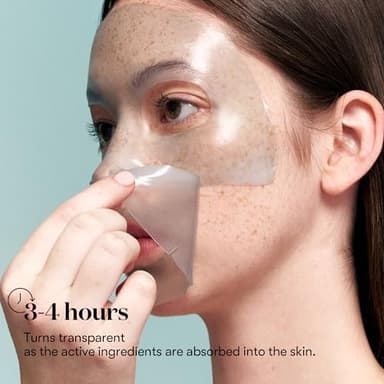 VT COSMETICS PDRN Hydrogel Mask(33gx4ea), Intensive Nourishing & Rejuvenating Overnight Mask, Skin Repair, Elasticity Boost, Hydrating & Plumping, Korean Skincare - Image 5