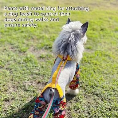 Dirty-Proof Dog Sleeves Pet Dust Pants Waterproof Dog Leg Covers Outdoor Walking Dog Leggings, Lightweight Leg Sleeves for Small Medium Dogs, Size XL - Image 3