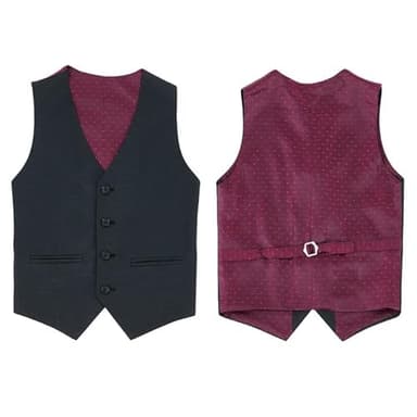 Marvelous World Boys' Formal Slim Fit Suit Set, Adjustable Waist - Image 7