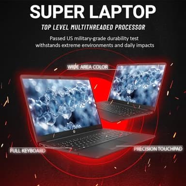 HP 15.6'' Business and Student Laptop Included with Microsoft Office, Intel Processor, 16GB RAM, 1TB SSD, Ultra Quiet Design, Long Battery Life, Wi-Fi 6, Bluetooth 5, Windows 11 Pro, WOWPC (Renewed) - Image 3