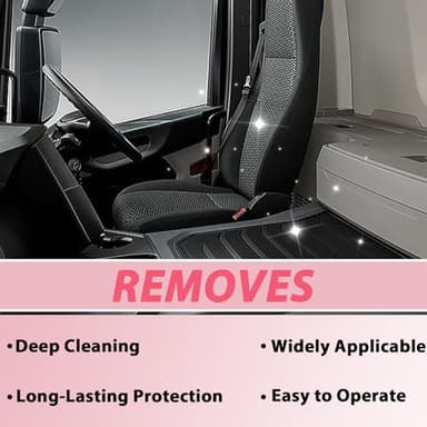 YJW Car Interior Cleaner & Polish, All Purpose Interior Detailer Spray, 2 Packs of 100ml, Lemon Scent, Compatible with Vinyl, Rubber, Plastic - Image 4