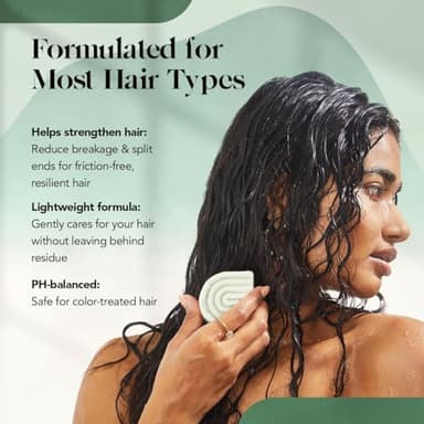 Kitsch Rosemary & Biotin Volumizing Hair Conditioner Bar for Hair Growth & Thickening – Hydrating & Cleansing Hair Conditioner for Women & Men - Paraben, Silicone & Sulfate Free - Made in USA - 2.7 oz - Image 6