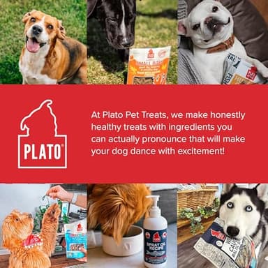 Plato Pet Treats Air Dried Small Bites Dog Treats, Natural Bite Sized Real Meat & Duck, Grain Free & High Protein, Made in the USA, 6oz - Image 8