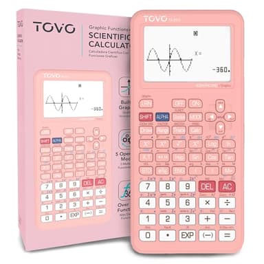 TOVO Scientific Calculator with Graphing Functions, Multiple Modes, 360 Functions, Large Screen, Intuitive Interface for Beginners, High School & Advanced Courses, TS-259 (Developed by CATIGA) - Image 1