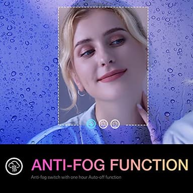 ISTRIPMF 24x36 inch RGB LED Bathroom Mirror with Lights, Colorful Changing Lighted Mirror, Shatterproof Dimmable Anti-Fog LED Vanity Mirror for Bathroom (RGB Backlit + Front-Lit) - Image 5