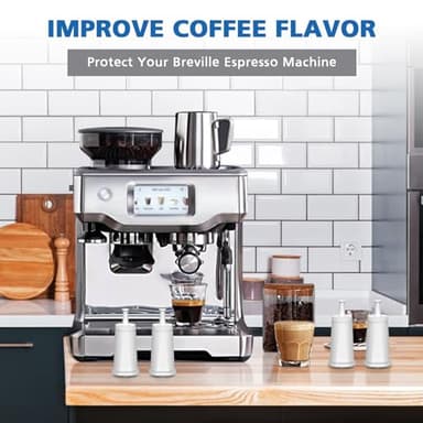 Replacement Water Filter for Breville Barista Touch Espresso Machine BES880 BES881, Barista Pro BES878, Oracle Touch BES990, Oracle BES980, Dual Boiler BES920 Bambino ClaroSwiss Sage, BES008WHT0NUC1 - Image 7