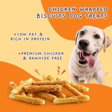 Jungle Calling Chicken Biscuits Dog Treats, Rawhide Free Soft Chewy Treats for Training Rewards,10.6oz - Image 6