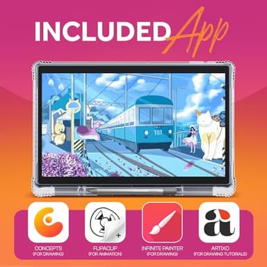 X11 Drawing Tablet • PicassoTab • No Computer Needed • 11" Screen • Drawing Apps & Tutorials • Stylus Pen • Portable • Standalone • Best Gift for Beginner Digital Graphic Artist • PX11 - Image 2