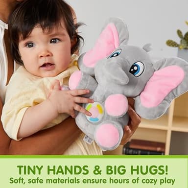 JOYIN Musical Elephant Plush Baby Toy, Stuffed Animal with Music & Light, Baby Musical Soft Plush Toys for Infant Babies, Christmas Birthday Gifts for Boys and Girls 6+ Months - Image 6