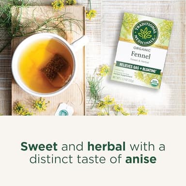 Traditional Medicinals Tea, Organic Fennel, Promotes Healthy Digestion, 96 Tea Bags (6 Pack) - Image 4