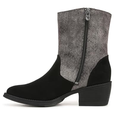 Blowfish Malibu Womens Rebel 2 Western Ankle Bootie Black/Charcoal 7.5 M - Image 9