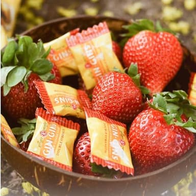 GIN GINS Double Strength Ginger Hard Candy – Natural Ginger Candy by The Ginger People – Individually Wrapped Healthy Candy – Double Strength Flavor – Large 1 lb Bag (16oz) – Pack of 2 - Image 3